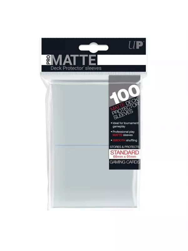 Fundas Standard Pro Matte Transparente (100 Fundas) Ultra Pro