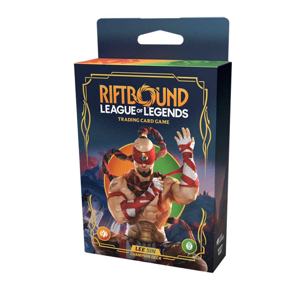 Riftbound: LoL TCG Origins Lee Sin Champ. Deck