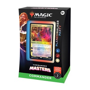 Commander Masters: "Planeswalker Party" Commander Deck English