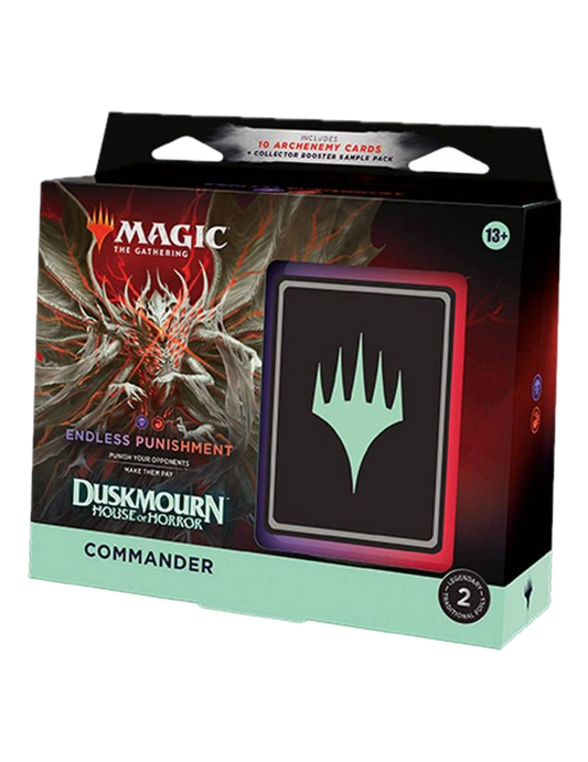 Magic: Duskmourn House of Horror - Mazo de Commander Endless Punishment (Inglés)