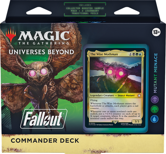 COMMANDER DECK MUTANT MENACE - UNIVERSES BEYOND FALLOUT