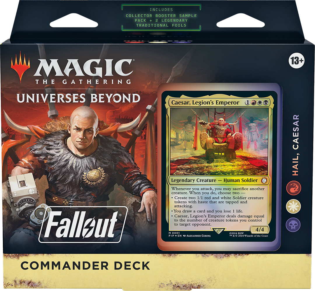 COMMANDER DECK HAIL, CAESAR - UNIVERSES BEYOND FALLOUT