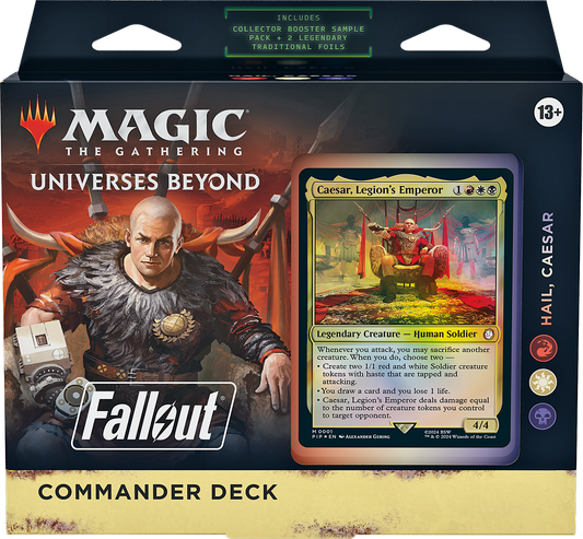 COMMANDER DECK HAIL, CAESAR - UNIVERSES BEYOND FALLOUT