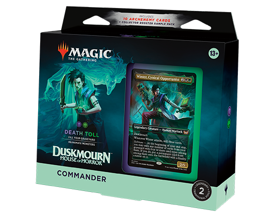 Magic: Duskmourn House of Horror - Mazo de Commander Death Toll (Inglés)