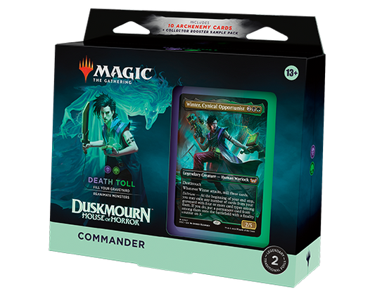 Magic: Duskmourn House of Horror - Mazo de Commander Death Toll (Inglés)