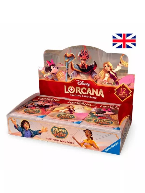 DISNEY LORCANA – CHAPTER 8 – Reign of Jafar – BOOSTER BOX (24 SOBRES)