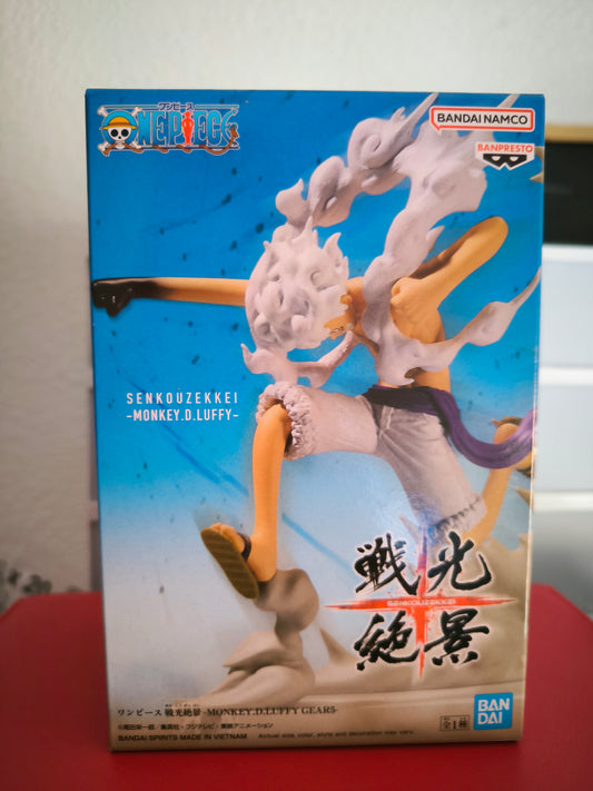 ONE PIECE SENKOZEKKEI-MONKEY.D.LUFFY GEAR5- 7 cm