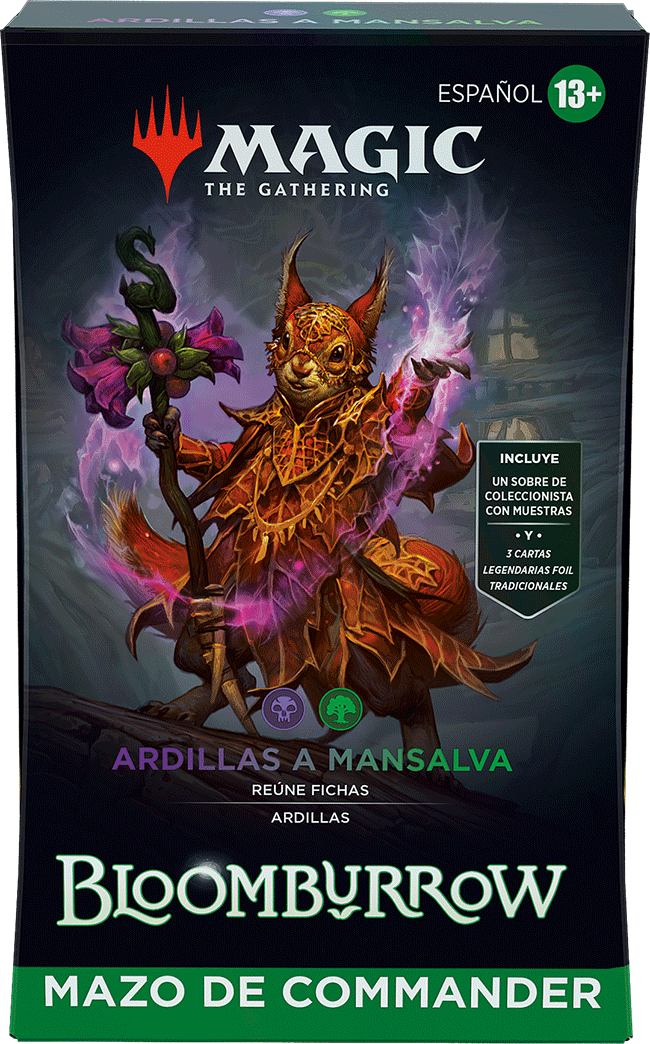 Bloomburrow: "Ardillas a mansalva" Commander Deck